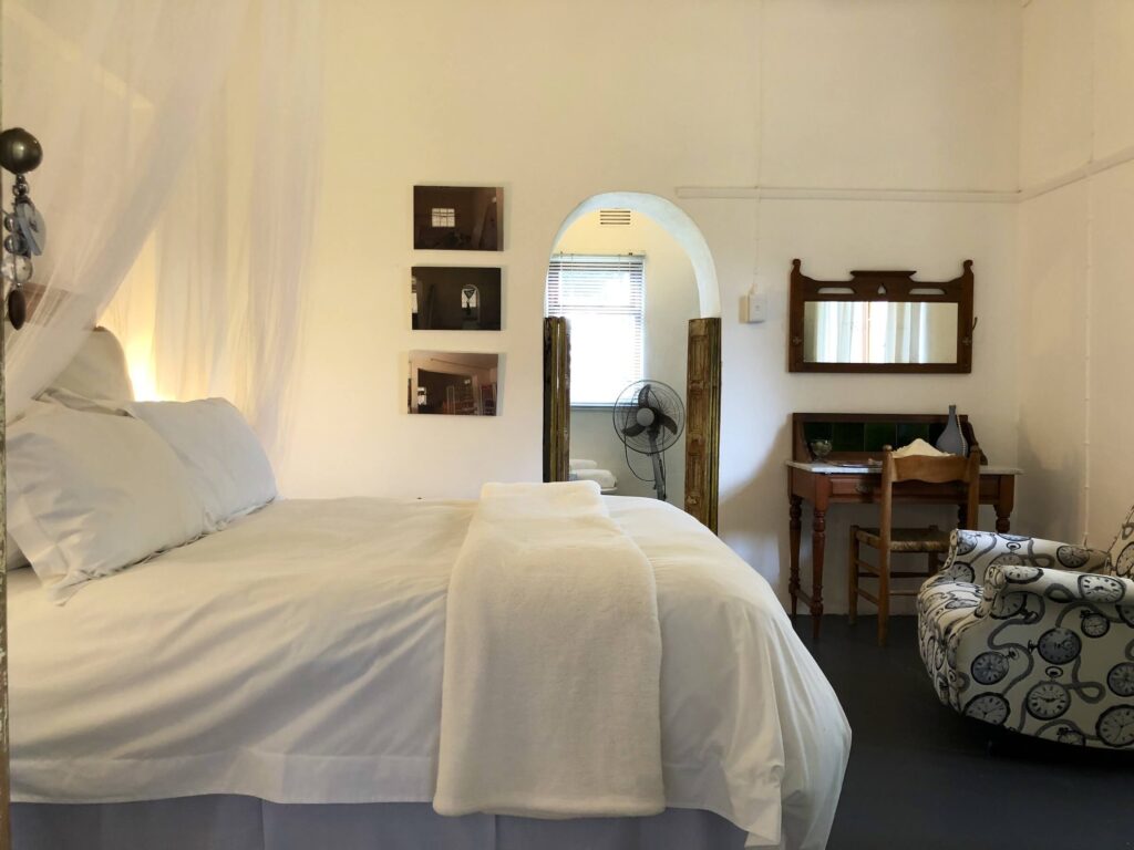 Noel bedroom with double bed at Affi Plaas guesthouse in Redelinghuys